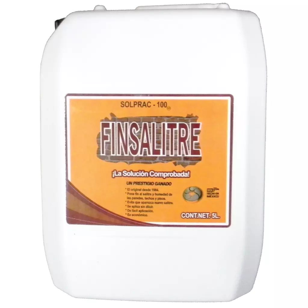 ELIMINADOR DE SALITRE Y HUMEDAD 5LT (FINSALITRE), SOLPRAC