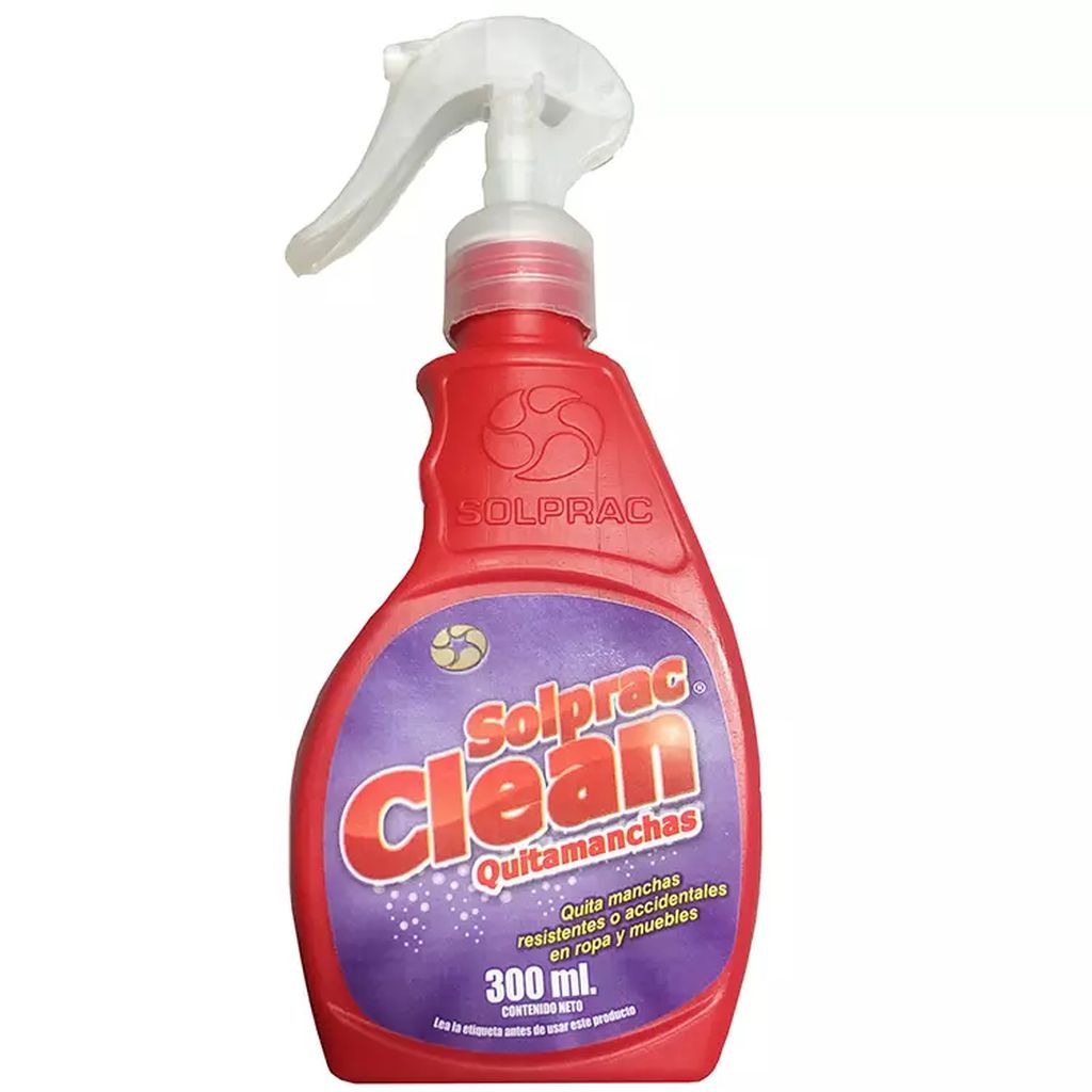 SOLPRAC CLEAN QUTAMANCHAS 300 ML, SOLPRAC
