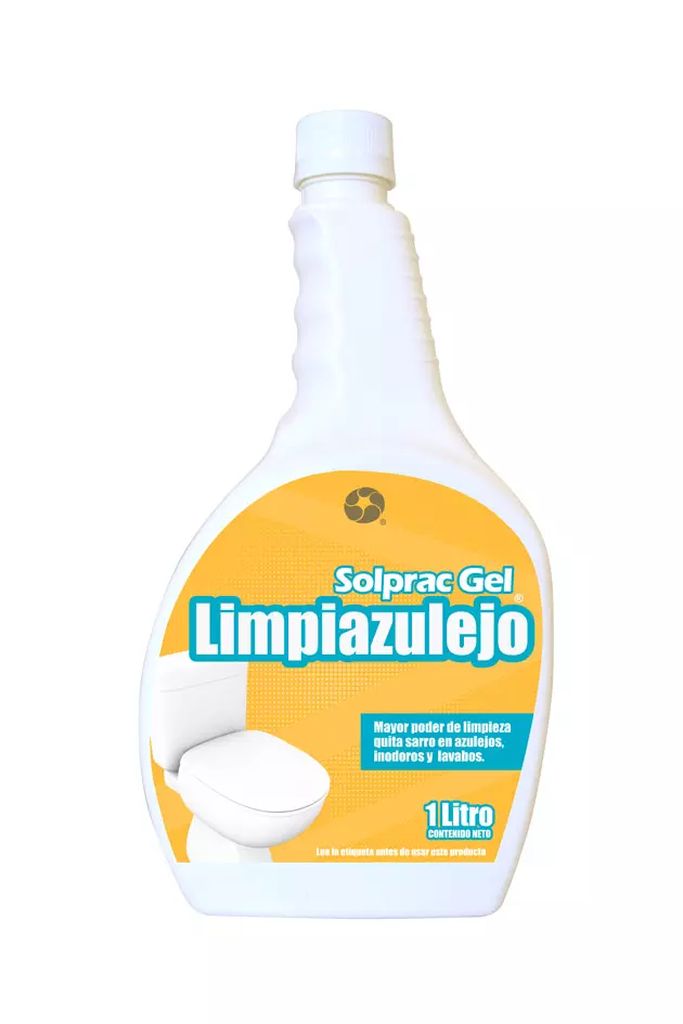 GEL LIMPIADOR DE AZULEJOS 1LT (LIMPIAZULEJO), SOLPRAC