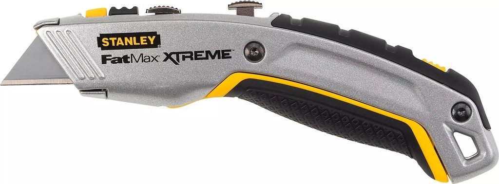 CUTTER 7" METALICO RETRACTIL  CUCHILLA DOBLE CORTA, STANLEY