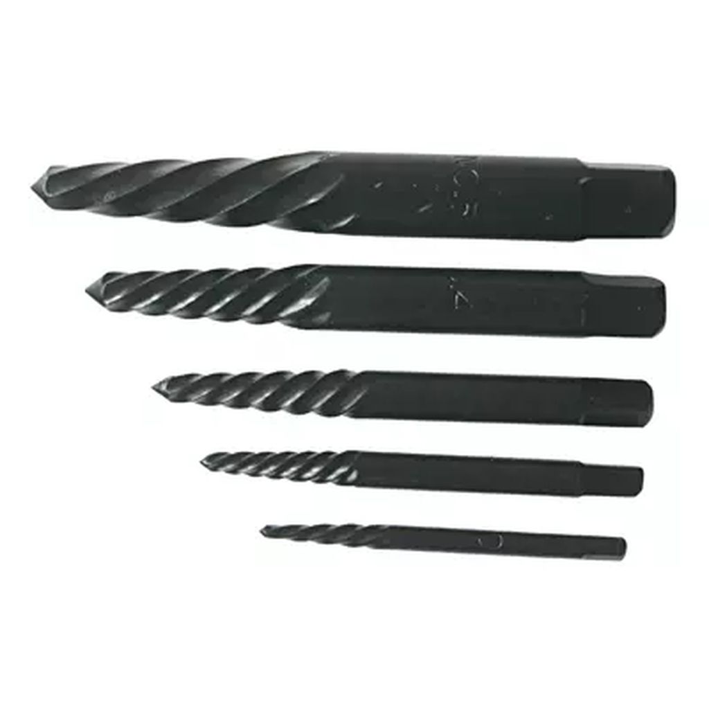 JUEGO DE EXTRACTORES PARA TORNILLO DE 5 PZ EN ESPIRAL DEL 1 AL 5, STANLEY