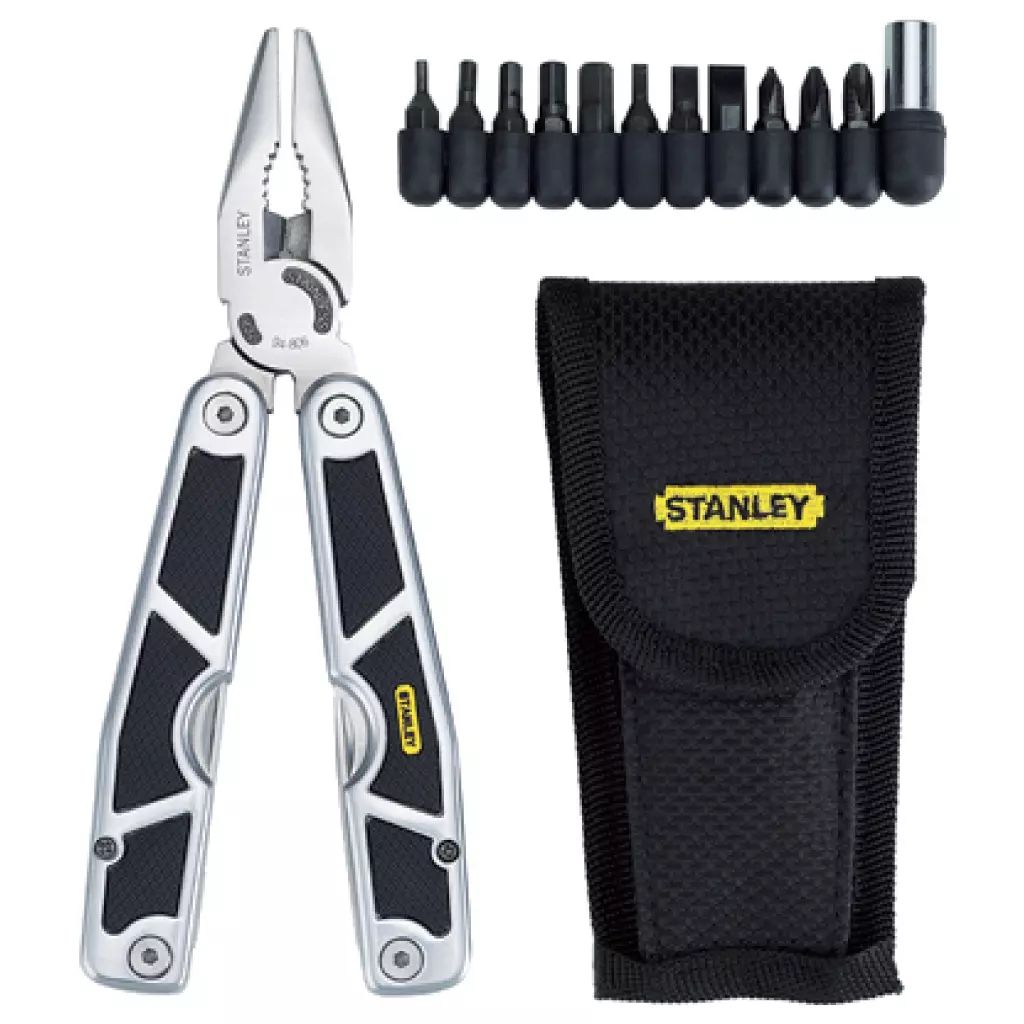 NAVAJA MULTIHERRAMIENTA CON PINZA 29 EN 1 A.INOX BIMATERIAL (ESTUCHE), STANLEY