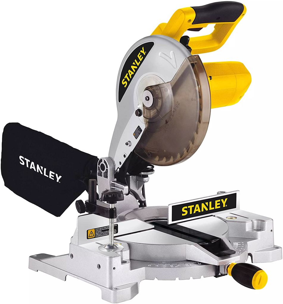 SIERRA INGLETADORA 10" 120V 1650W 5500RPM INCLUYE SIERRA CIRCULAR C/80 DIENTES P/ALUMINIO, STANLEY