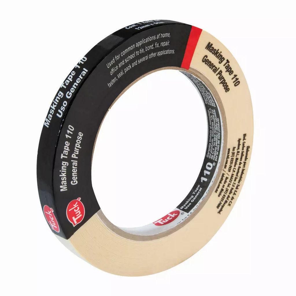 CINTA MASKING NEGRA 12X50 USO GENERAL 110, TUK