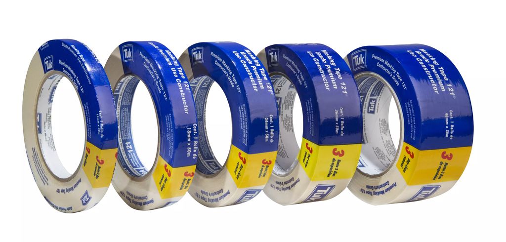 CINTA MASKING 24X50 PREMIUM AMBIENTE 121, TUK