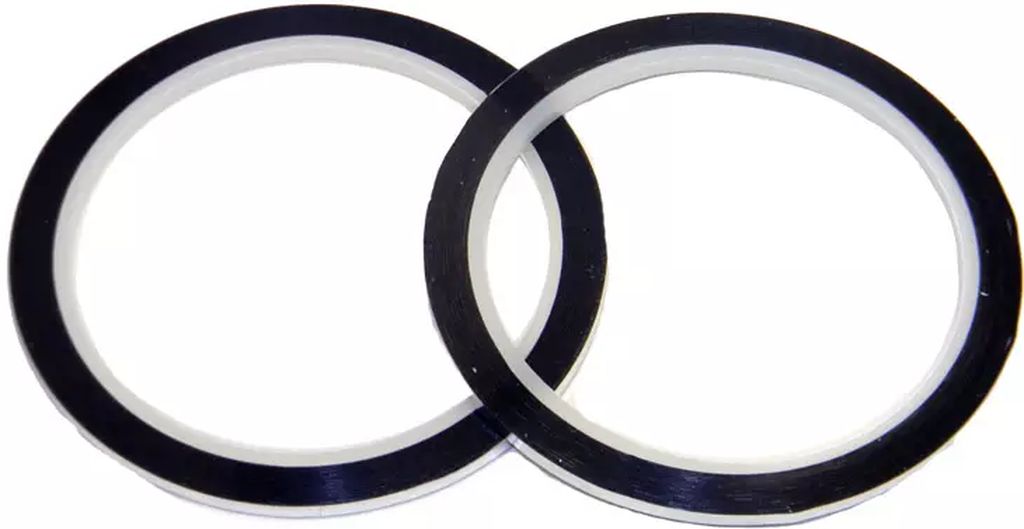 CINTA DECORATIVA 3MM X 40MT METALIZADA PLATA 215AU, TUK