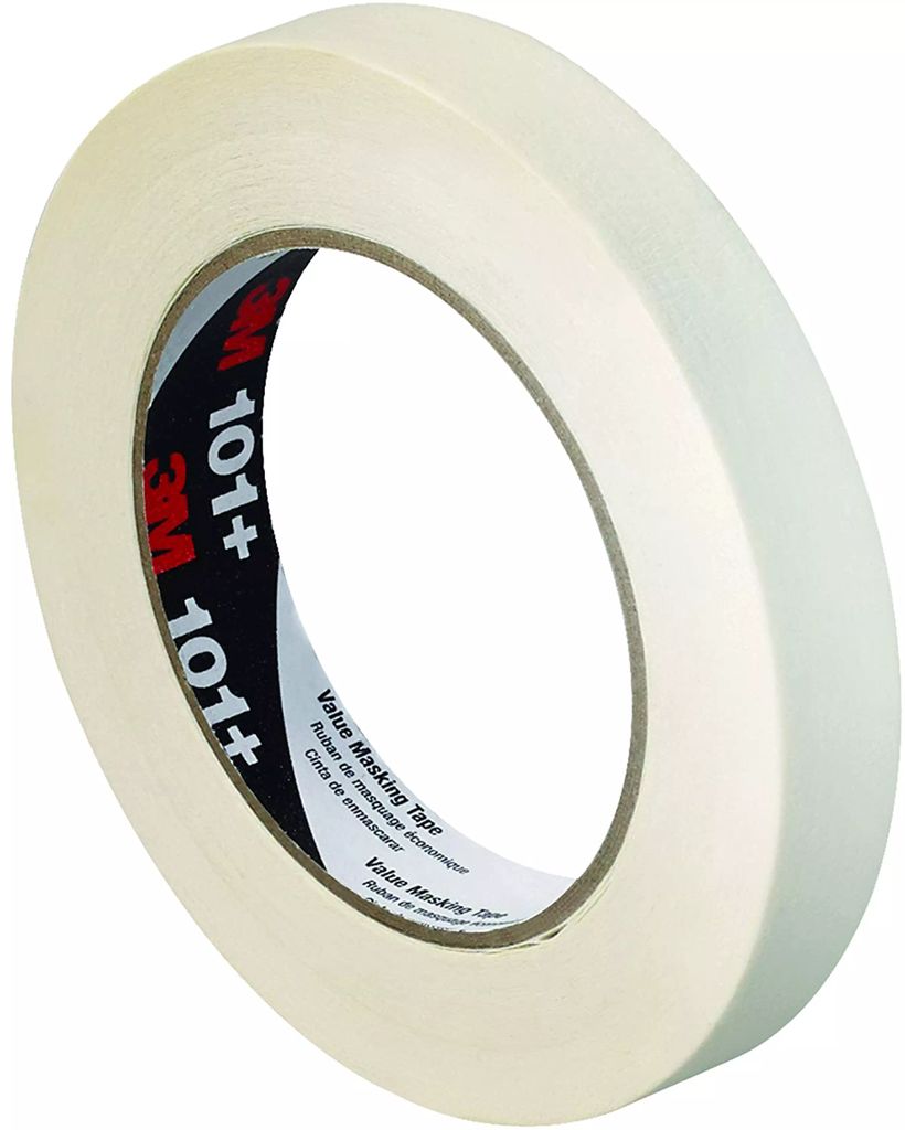 CINTA MASKING 18 MM X 50 MT USO GENERAL (101+), 3M