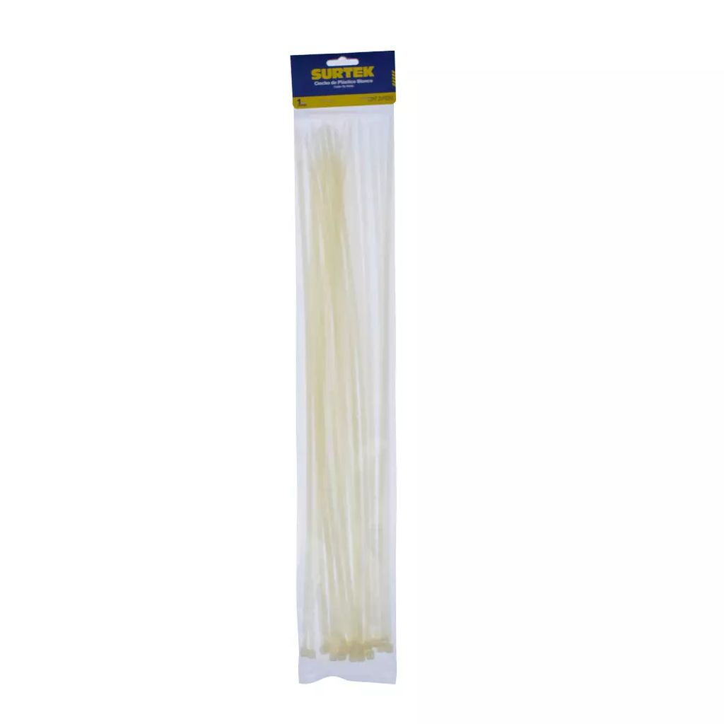 CINCHOS DE PLASTICO 450MM X 4.8MM BLANCO (25 PZAS), SURTEK