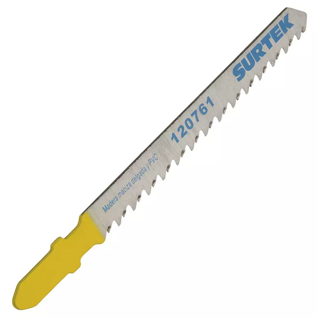SEGUETA PARA SIERRA CALADORA T. T BIM 100 MM X 10 DPP P/MADERA (ST101B) (5 PZAS), SURTEK