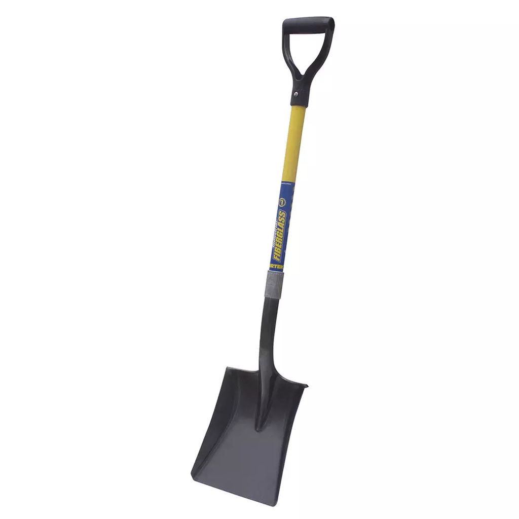 PALA CUADRADA MANGO CORTO 30" EN Y PLASTICO FIBRA VIDRO, SURTEK