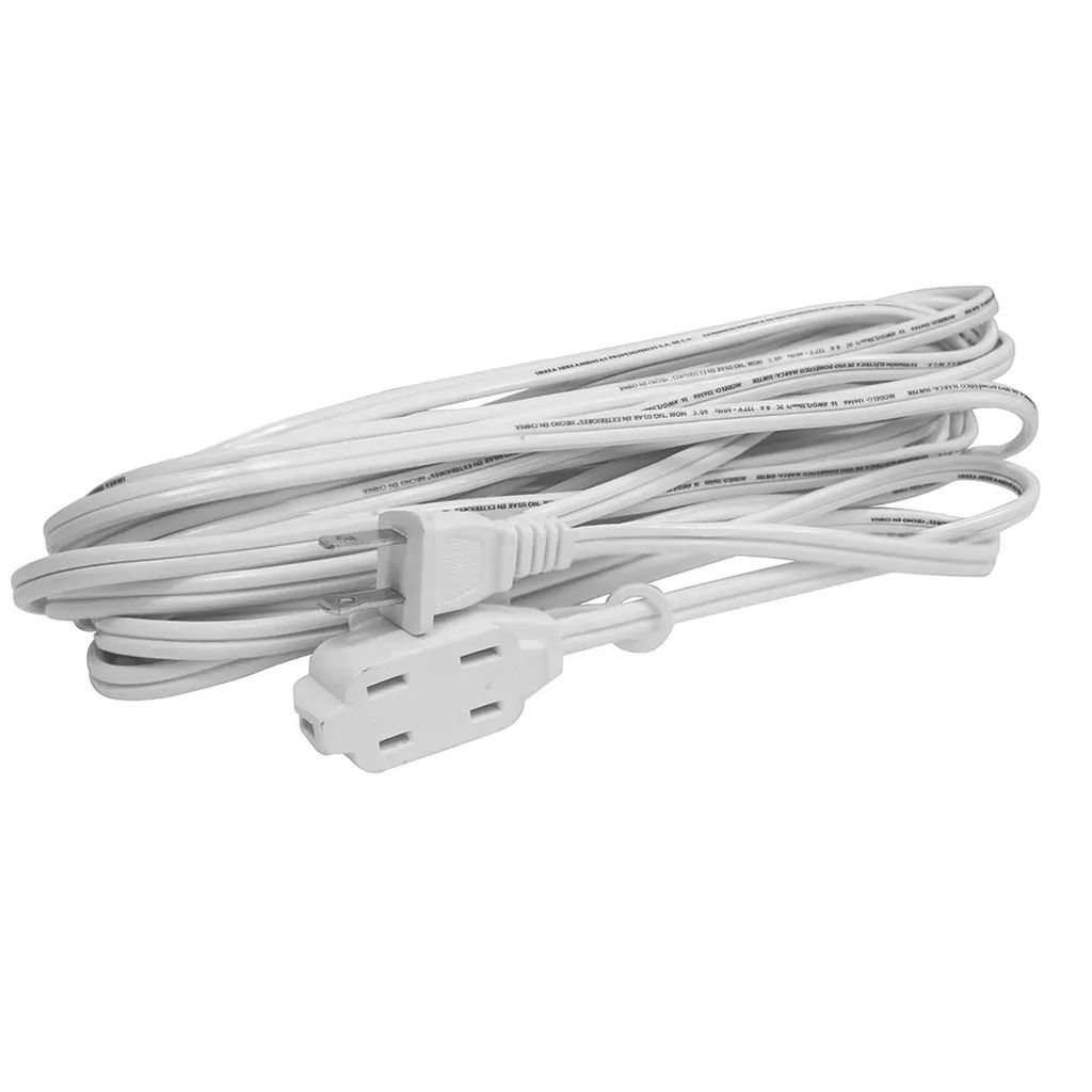 EXTENSION ELECTRICA CASERA 3.0 MT BLANCA CAL. 16, SURTEK