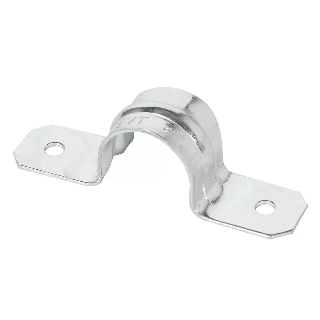 [U1 136815] ABRAZADERA TIPO OMEGA 1/2" DE ACERO CROMO PULIDO (BOLSA CON 10 PZAS), SURTEK