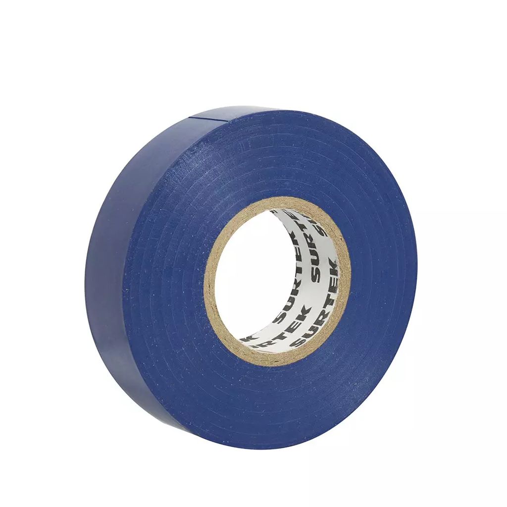 CINTA AISLANTE 19X18 VINIL AZUL, SURTEK