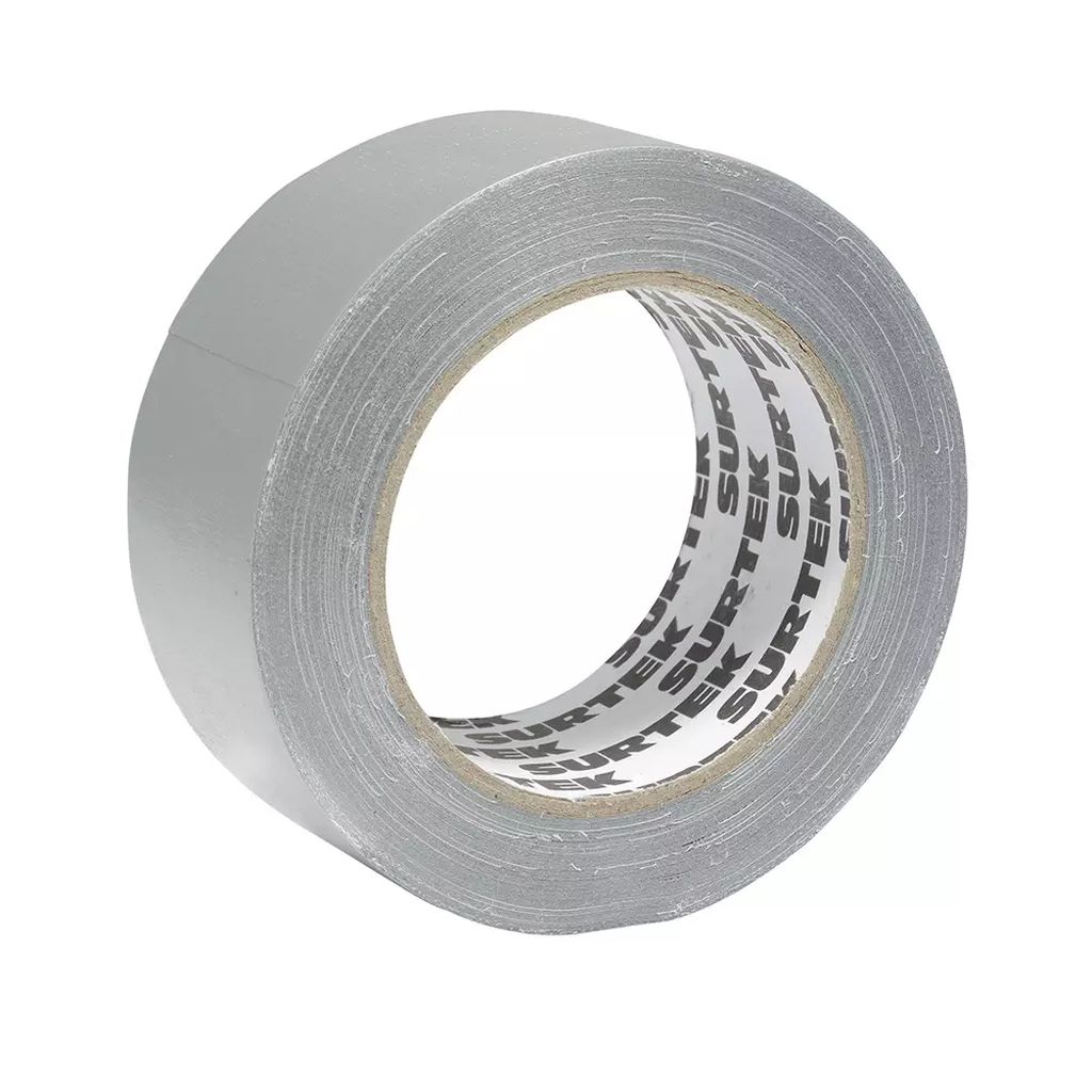 CINTA PARA DUCTO 50X10 GRIS PLATA, SURTEK