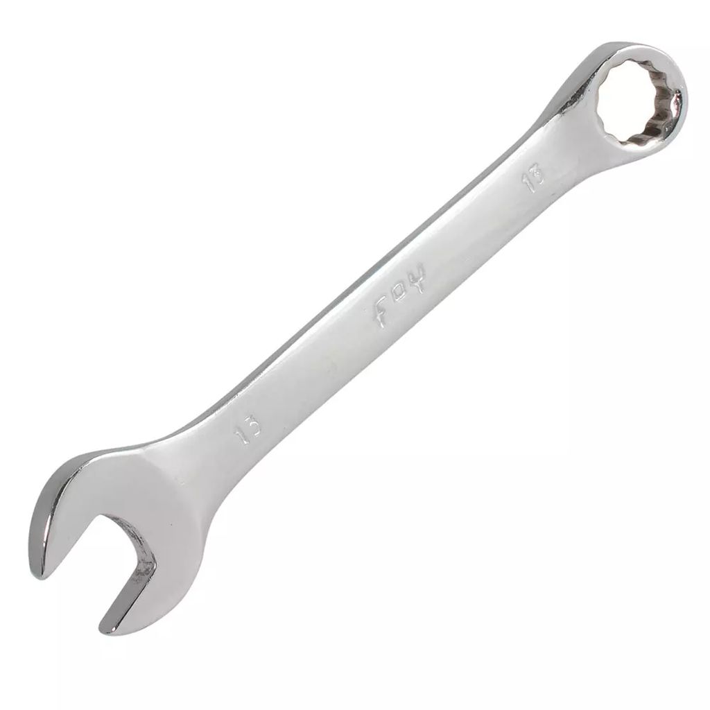 LLAVE COMBINADA 13MM 12 PTAS PULIDO ESPEJO, FOY
