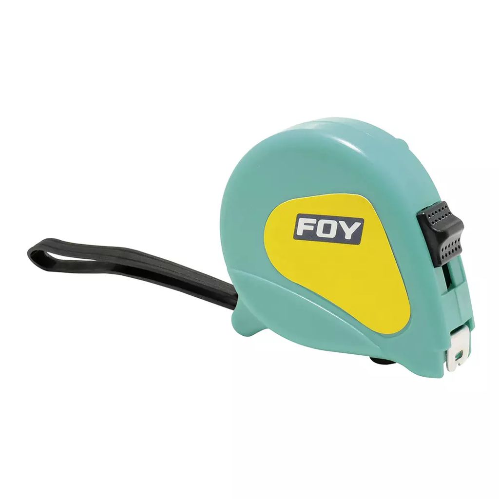 FLEXOMETRO 5.0MT X 19MM CAJA ALTO IMPACTO TURQUESA (BLISTER), FOY