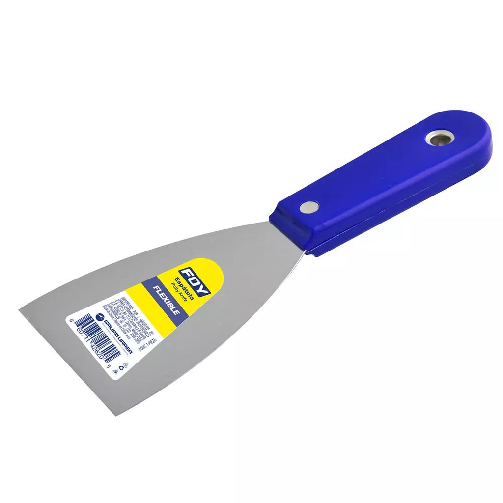 ESPATULA FLEXIBLE 4 MANGO PLASTICO, FOY