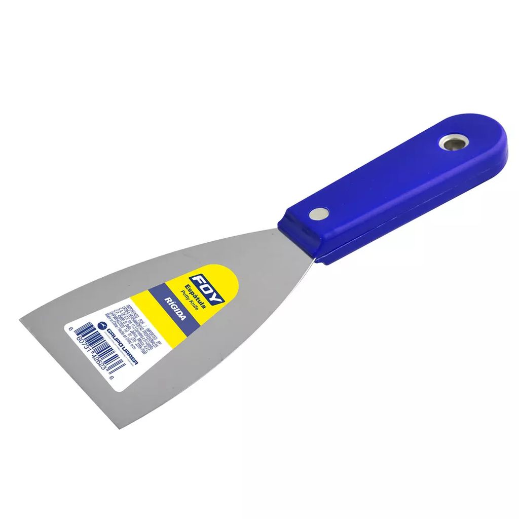 ESPATULA RIGIDA 3 MANGO PLASTICO, FOY