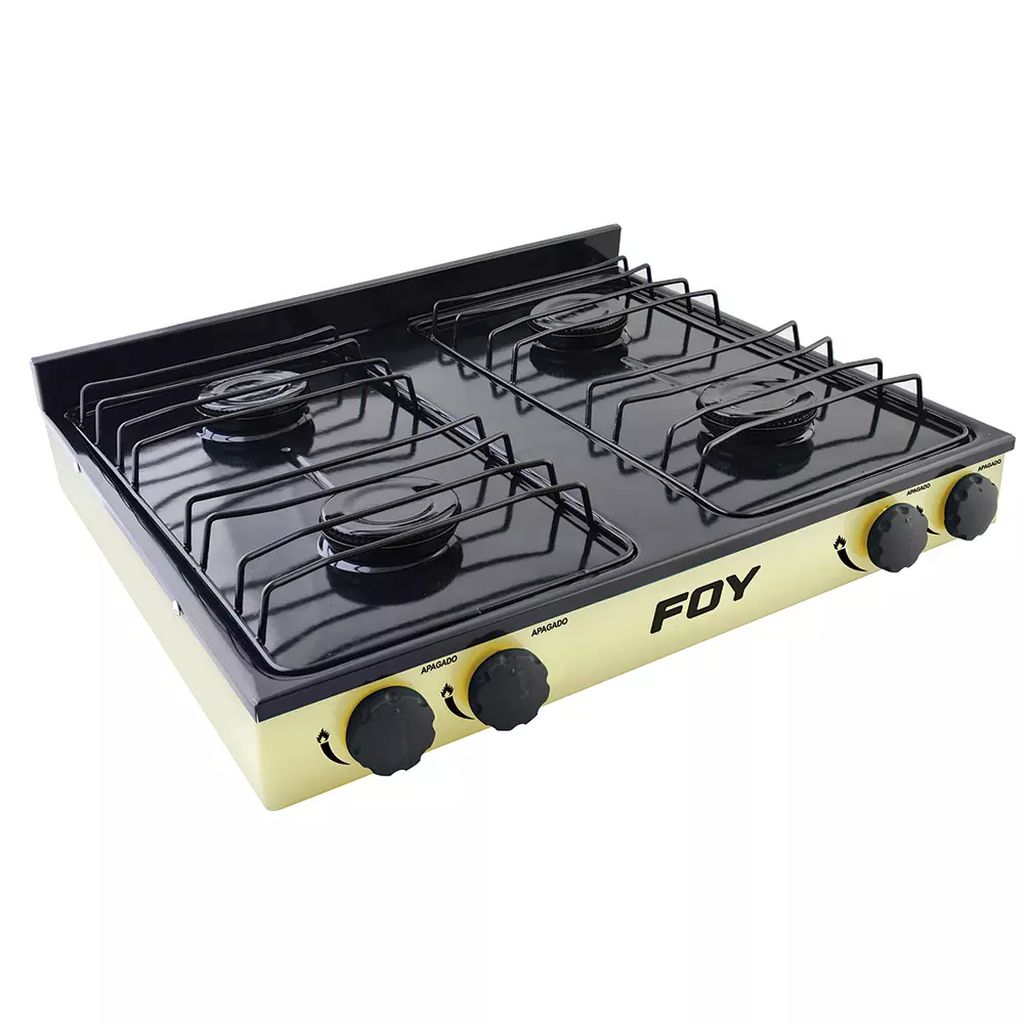 ESTUFA GAS 4 QUEMADORES, FOY