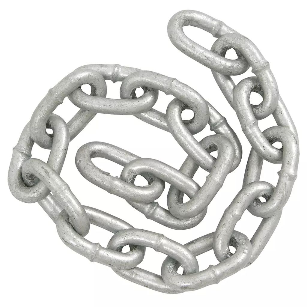 CADENA GALVANIZADA 1/4 " GRADO 30 CUBETA 25 KG, SURTEK