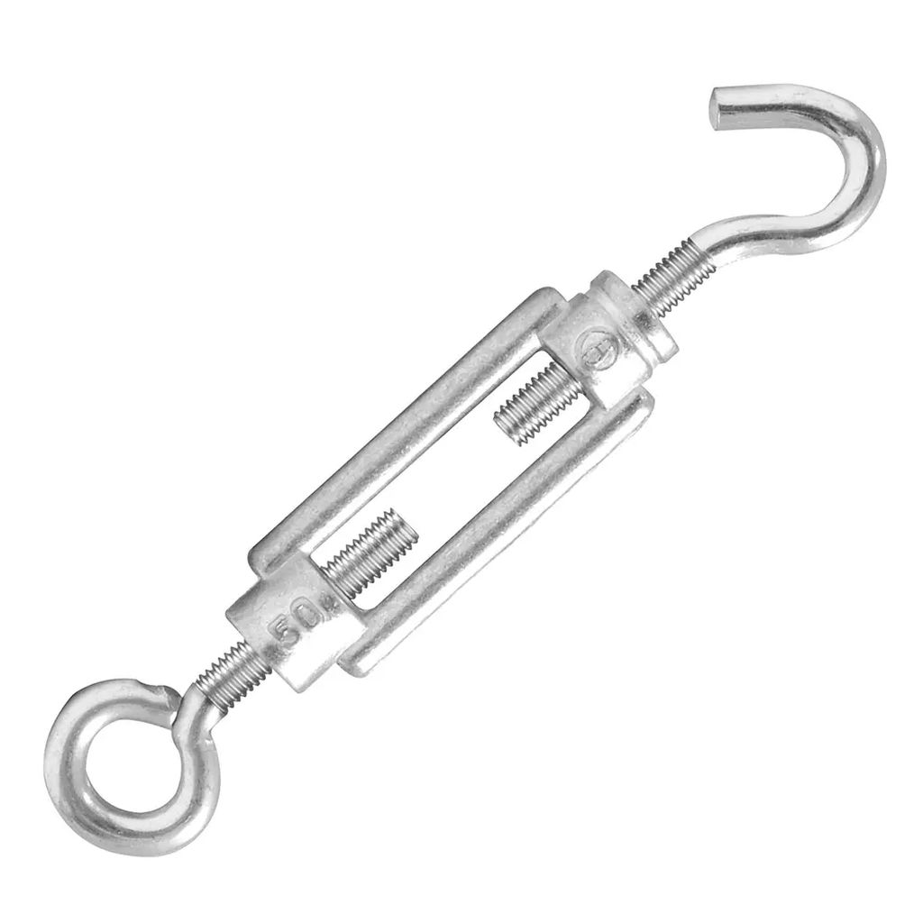 TENSOR DE ZINC CABLE GANCHO - ARGOLLA 1/4", SURTEK
