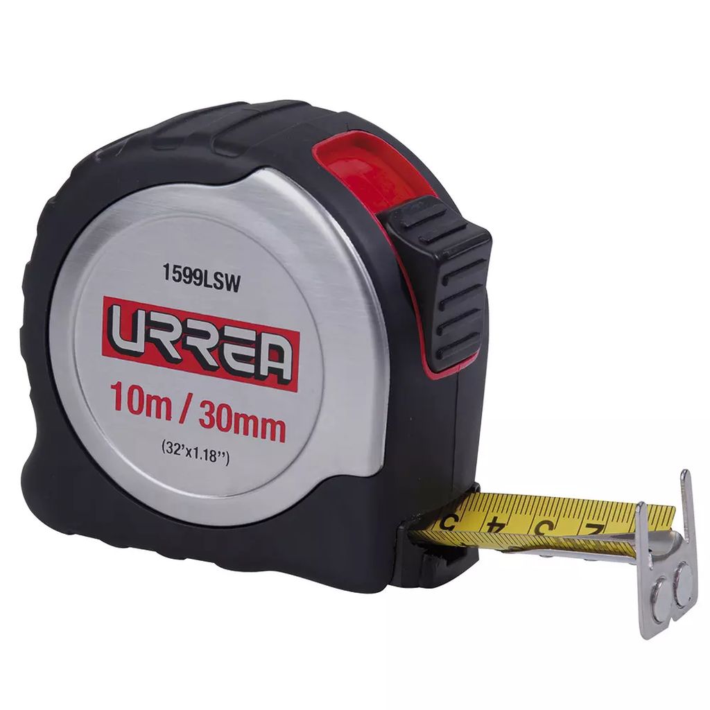 FLEXOMETRO 10.0MT X 30MM ACERO INOXIDABLE, URREA