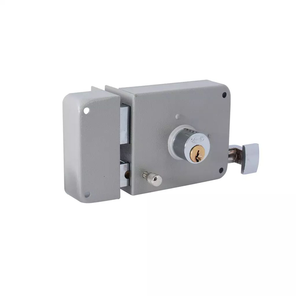 CERRADURA SOBREPONER INSTALA FACIL LLAVE ESTANDAR DERECHA, LOCK