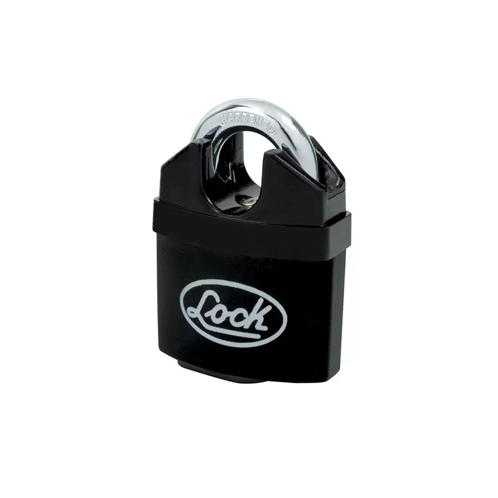 CANDADO DE ACERO 50MM BLINDADO ANTIPALANCA METALICO, LOCK