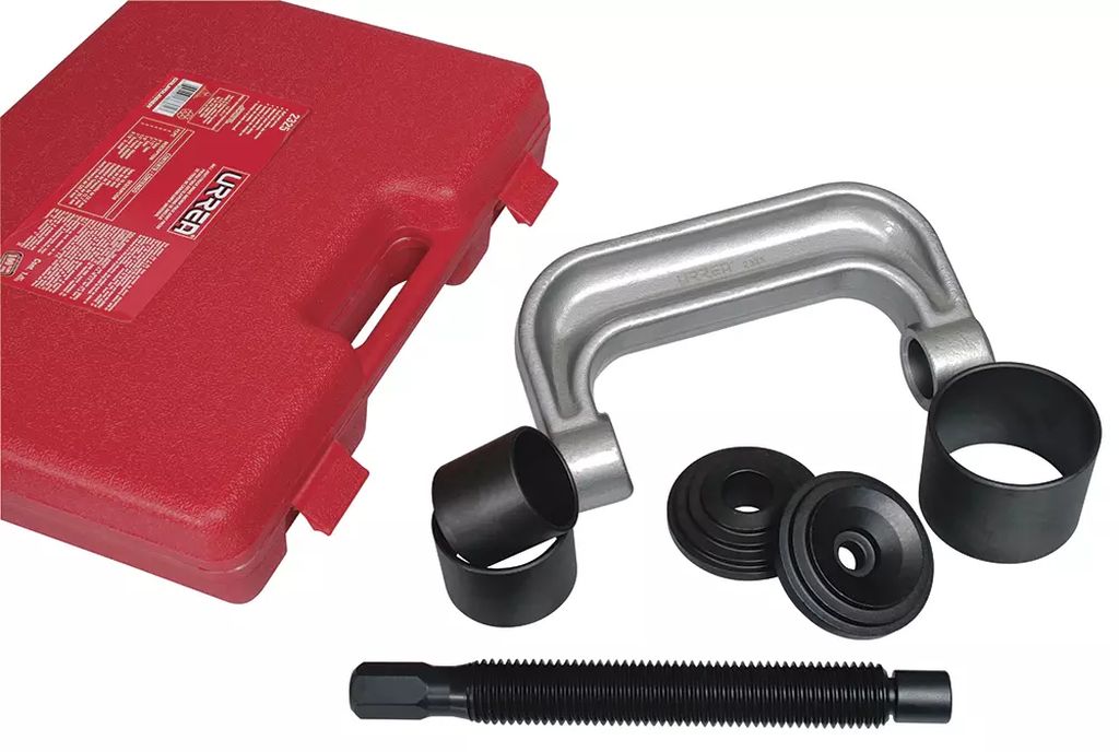 PRENSA PARA ROTULA PERNO DE ANCLAJE DE FRENO DE CAMION Y JUNTA UNIVERSAL, URREA