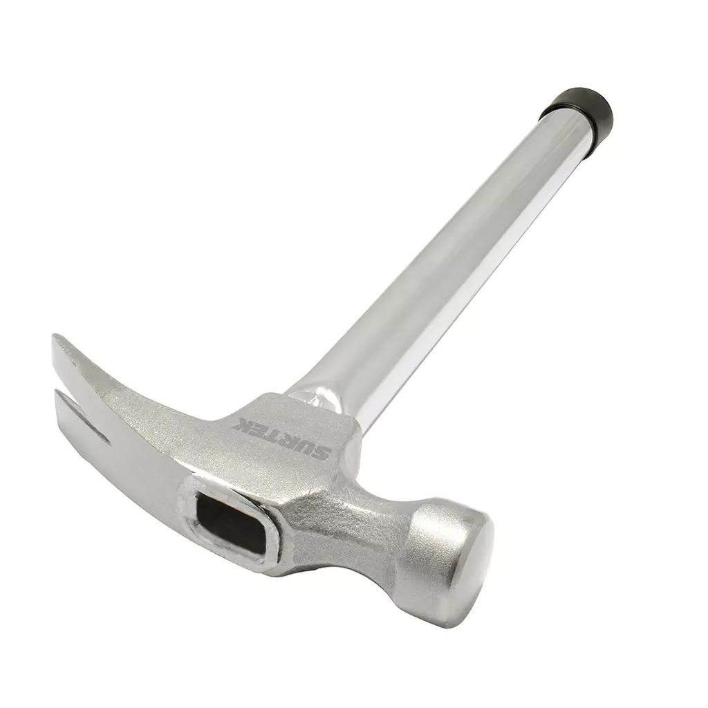 MARTILLO DE UÑA RECTA 16OZ MANGO 14" TUBULAR, SURTEK