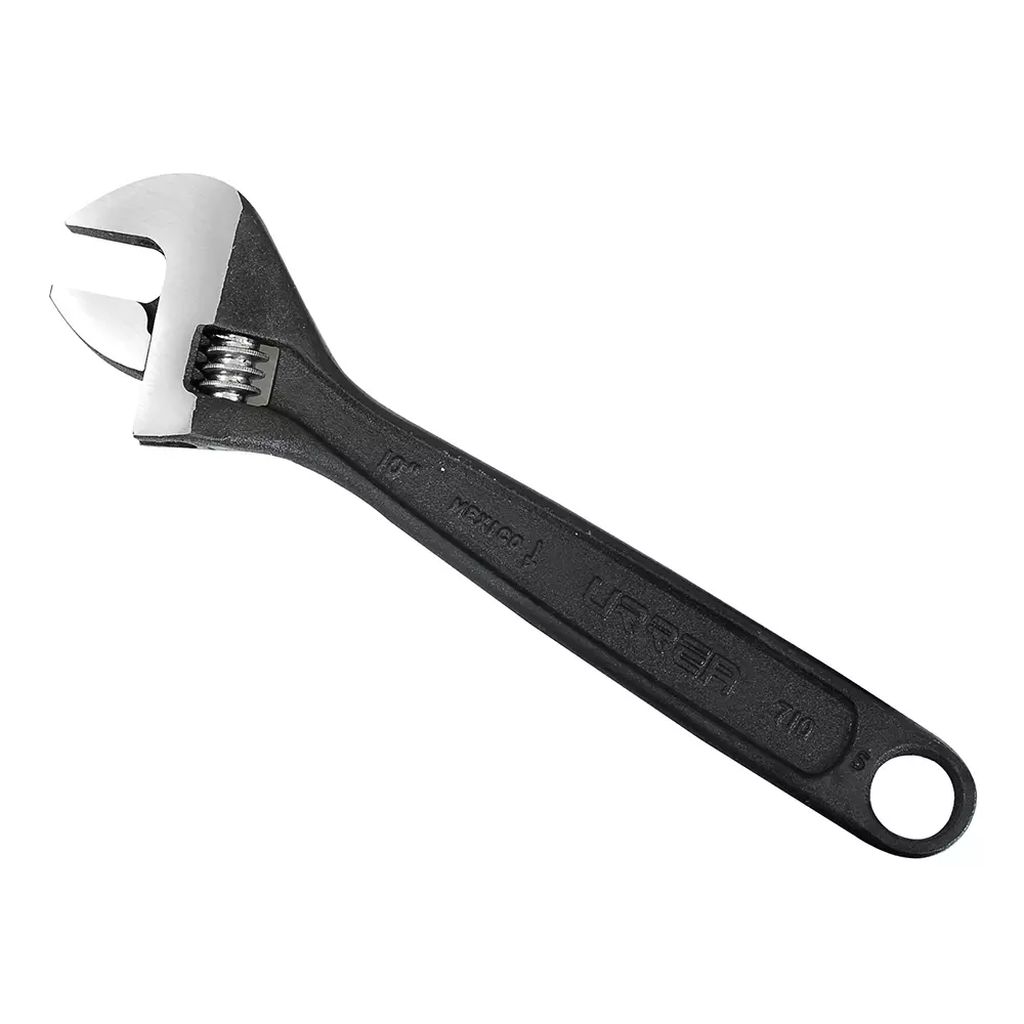 LLAVE AJUSTABLE 10" NEGRA, URREA