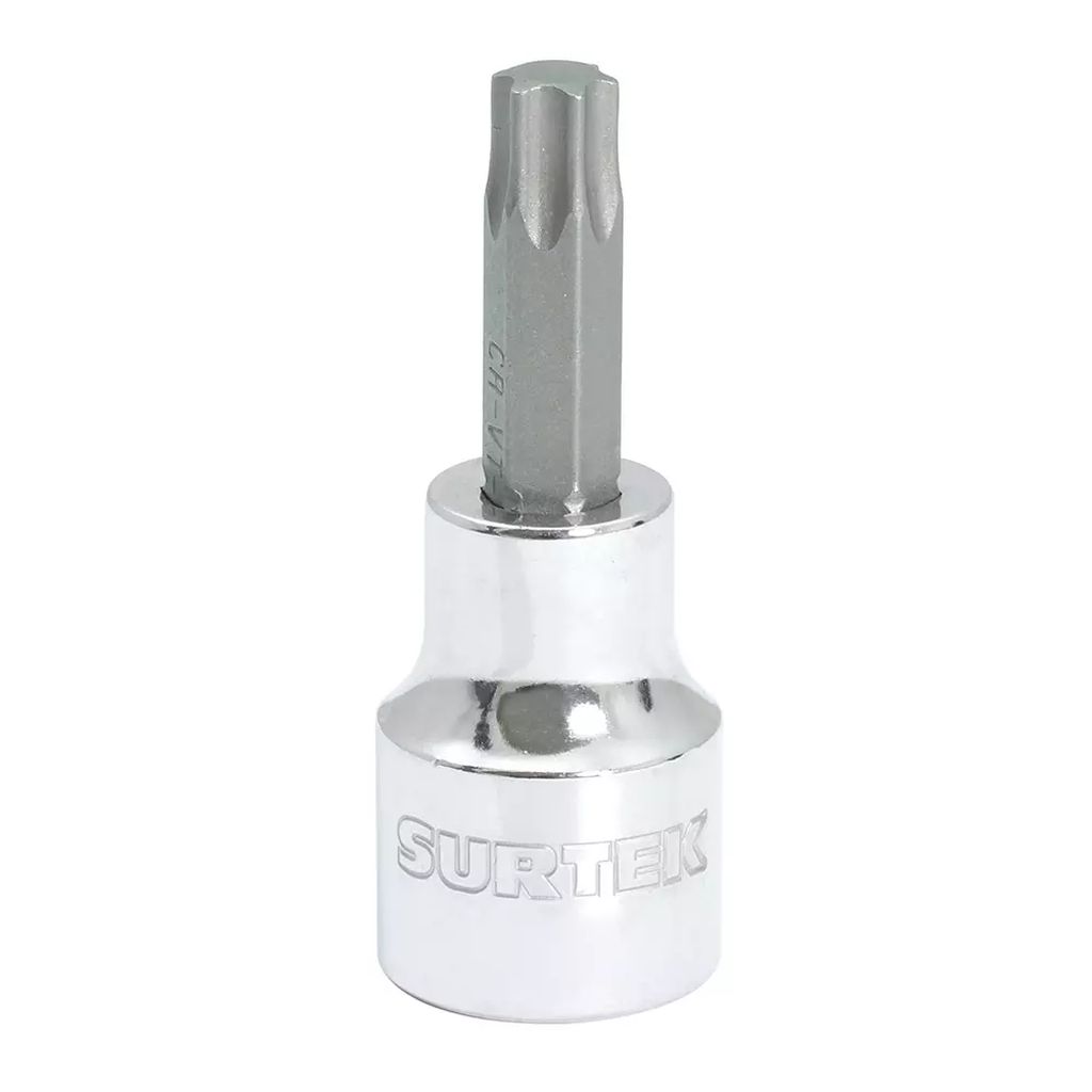 DADO CUADRO 3/8" CORTO PTA. TORX T27, SURTEK