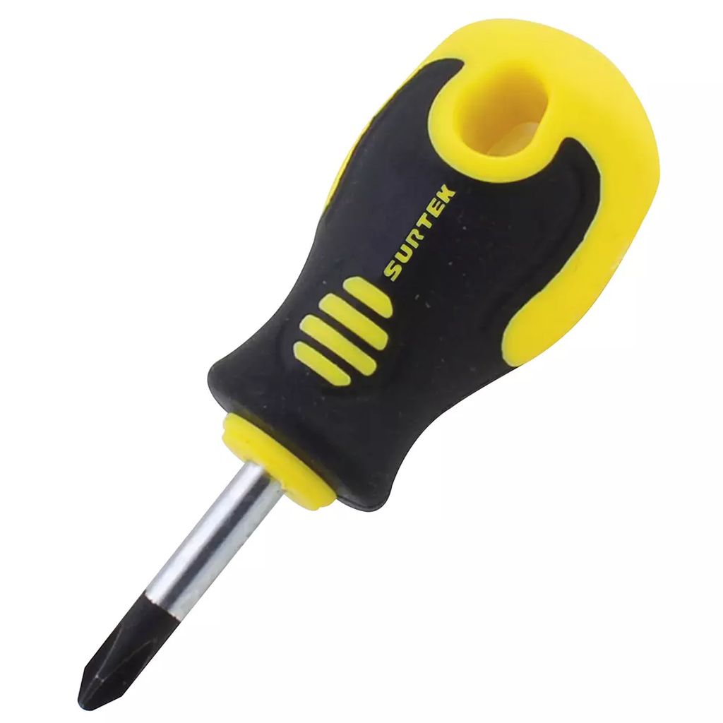 DESARMADOR PHILLIPS #2 1./4"X1.3/8" ERGONOMICO (TROMPO) (BARRA REDONDA), SURTEK
