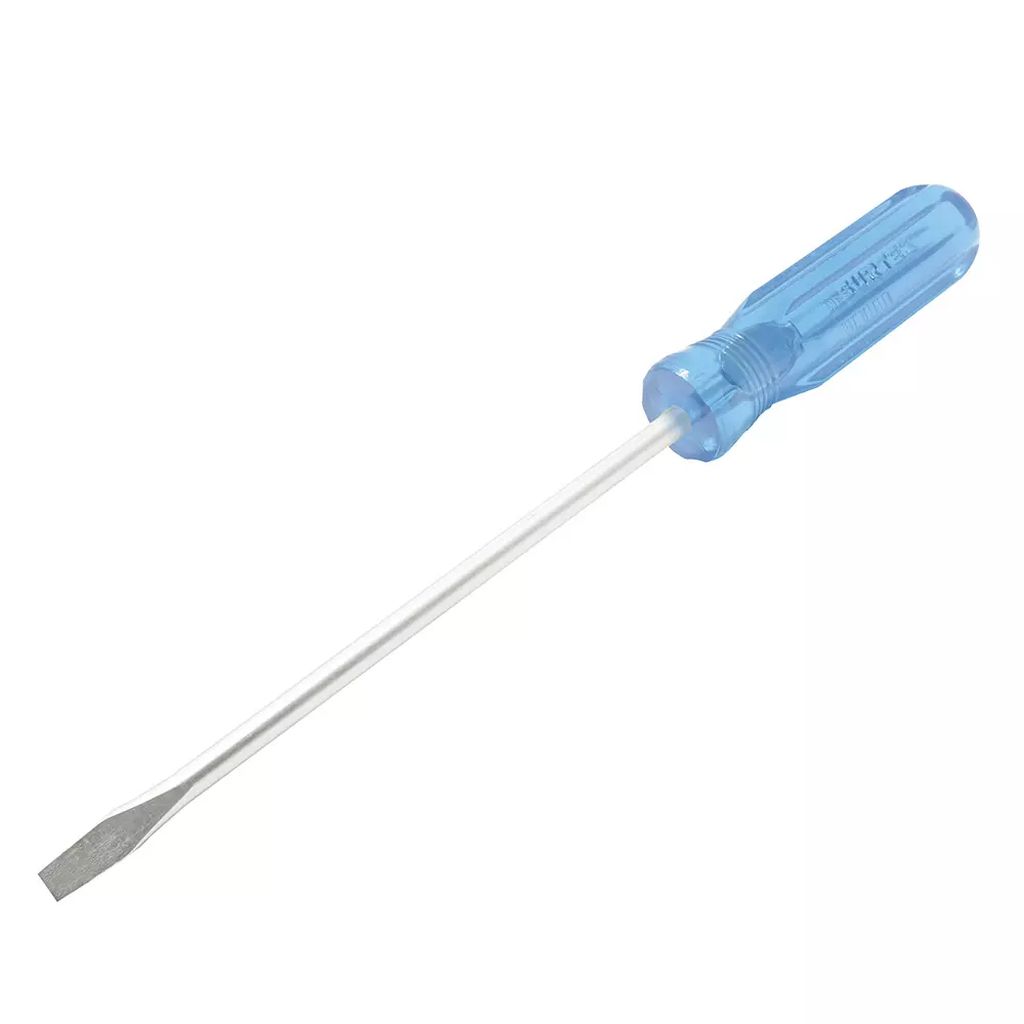 DESARMADOR PLANO 3/16"X4" (AZUL) (BARRA REDONDA), SURTEK