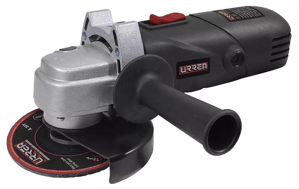 MINI ESMERILADORA ANGULAR 4.1/2" 900 W 11000 RPM M14 USO PESADO, URREA
