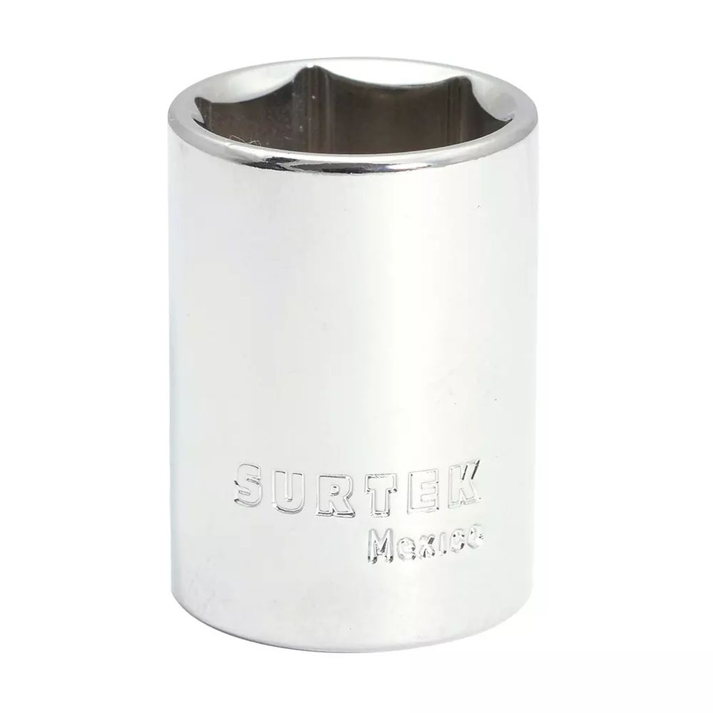 DADO CUADRO 1/2"X5/8" CORTO 6 PTAS., SURTEK