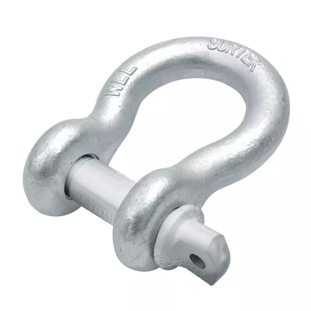 GRILLETE DE CARGA 3/8" MAX 750 KG DE ACEROFORJADO COMERCIAL, SURTEK