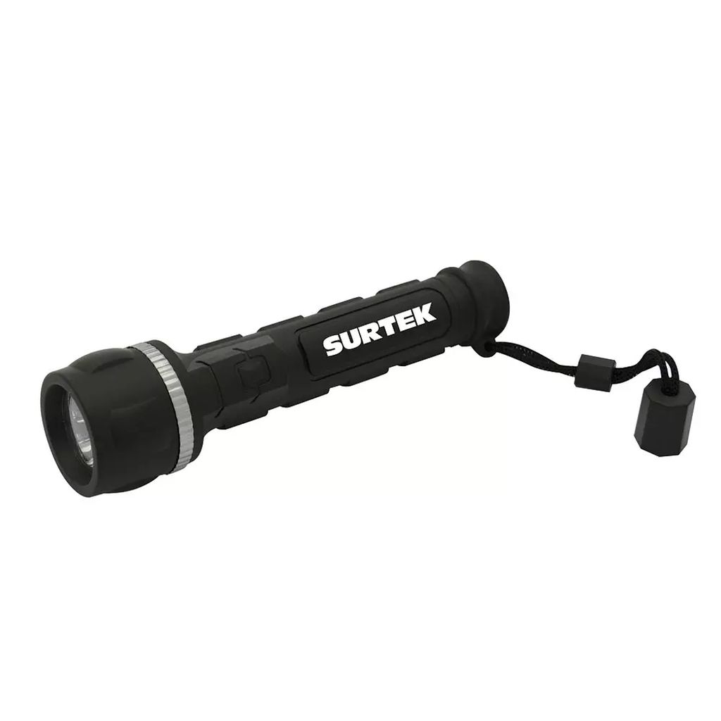 LINTERNA ANTI-IMPACTO 3LED 2AA, SURTEK