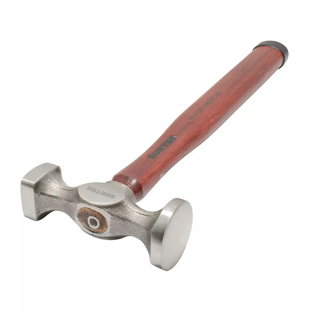 MARTILLO PARA LAMINERO 11OZ C/CABEZA PLANA REDONDA Y CUADRADA (ACABADOS LISOS), SURTEK