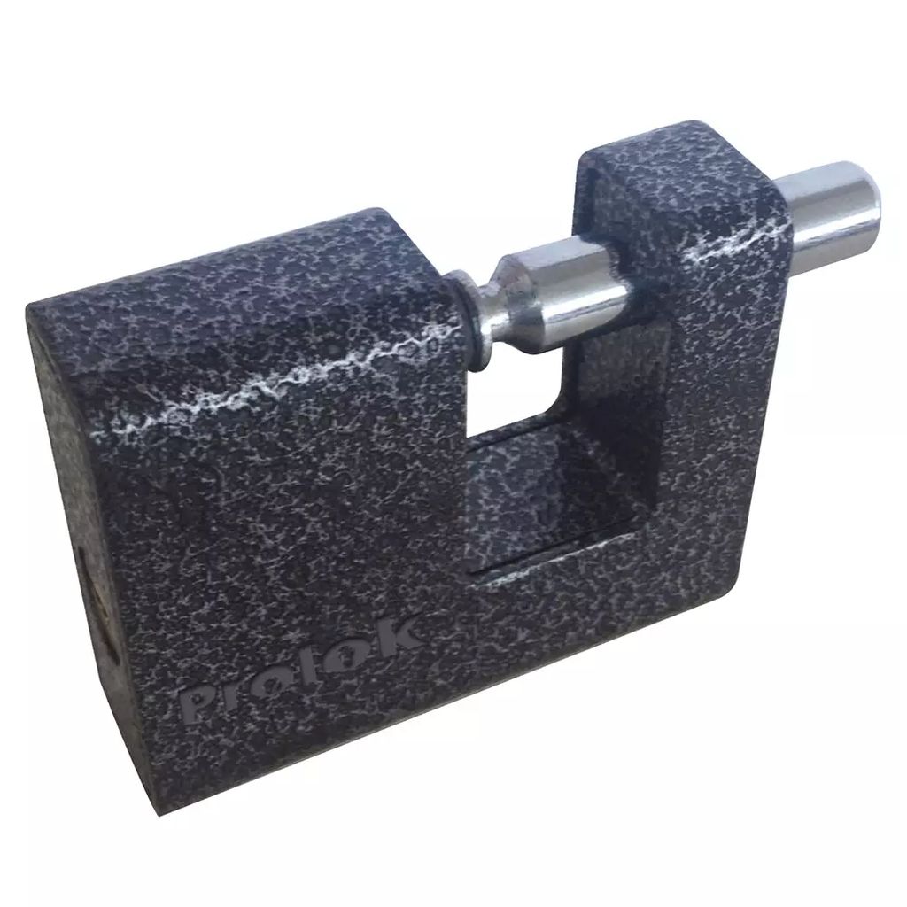 CANDADO PARA CORTINA DE HIERRO 80 MM NEGRO, LOCK