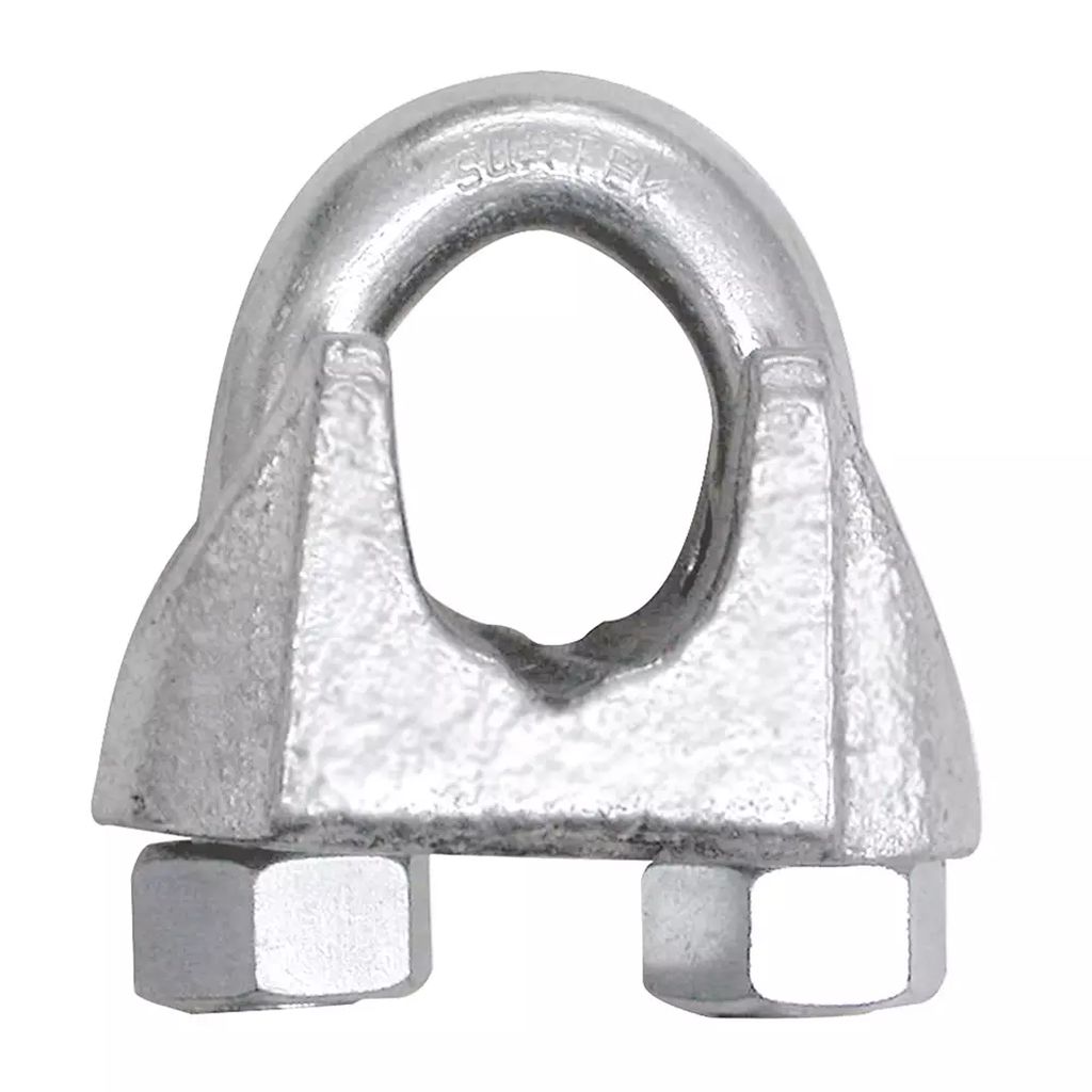 PERRO HIERRO MALEABLE 1/8" P/CABLE DE ACERO, SURTEK