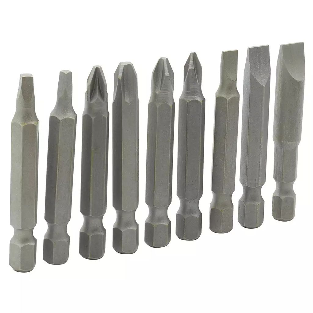 JUEGO DE PUNTAS COMBINADAS 9 PZAS SOPORTE PLASTICO PORTATIL, SURTEK