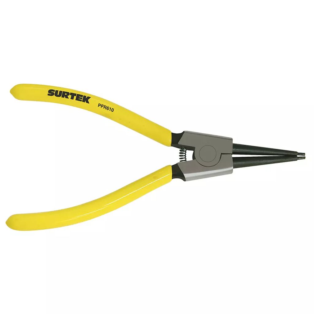 PINZA PARA ANILLOS DE RETENCION EXTERNA ANGULO 0º PUNTA 0.070" FORJADA, SURTEK