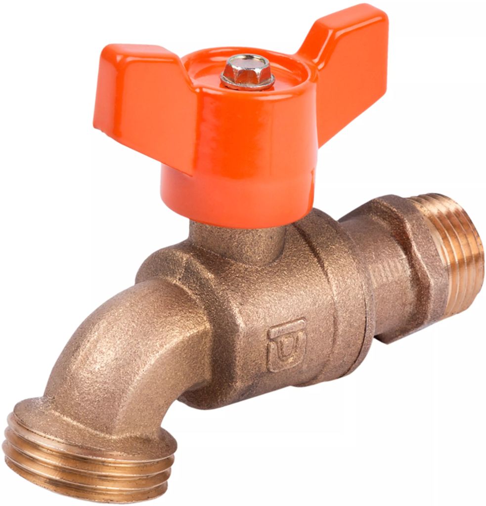 LLAVE PARA JARDIN 1/4" DE LATON, URREA PLOMERIA