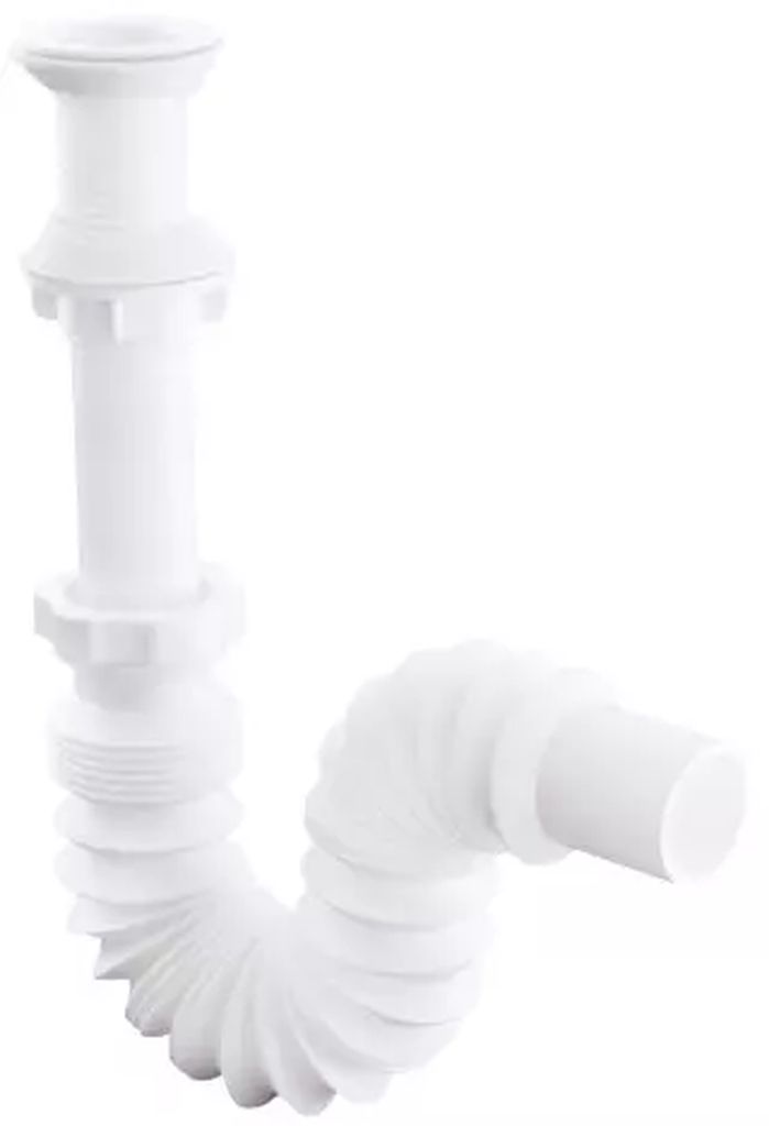 CESPOL PARA LAVABO SIN CUBIERTA FLEXIBLE, URREA PLOMERIA