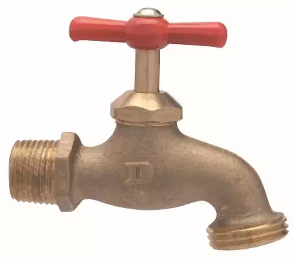 LLAVE PARA JARDIN 1/2" BRONCE, DICA