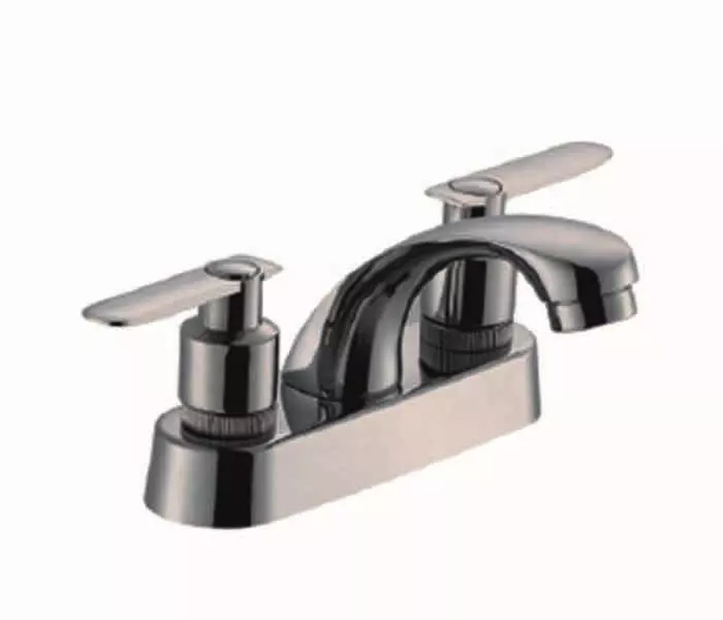 MEZCLADORA PARA LAVABO 4" (CUBIERTA, MANERALES DE PALANCA, CARTUCHO CERAMICO) (CLASICO) U3 4056