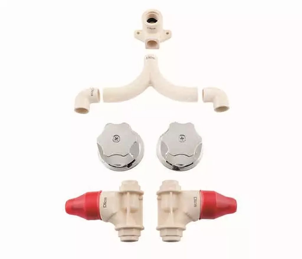 KIT DE INSTALACION DE CPVC PARA REGADERA, DICA