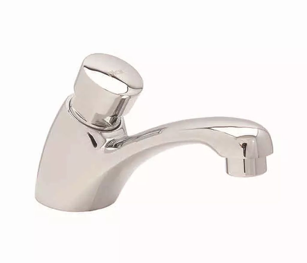 LLAVE PARA LAVAMANOS INDIVIDUAL TEMPORIZADORA  CROMADA, DICA