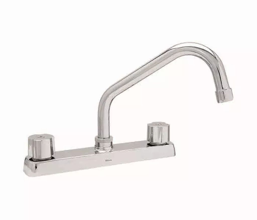 MEZCLADORA P/FREGADERO 8" (CUBIERTA,MANERALES,CARTUCHO CERAMICO) U3 4317